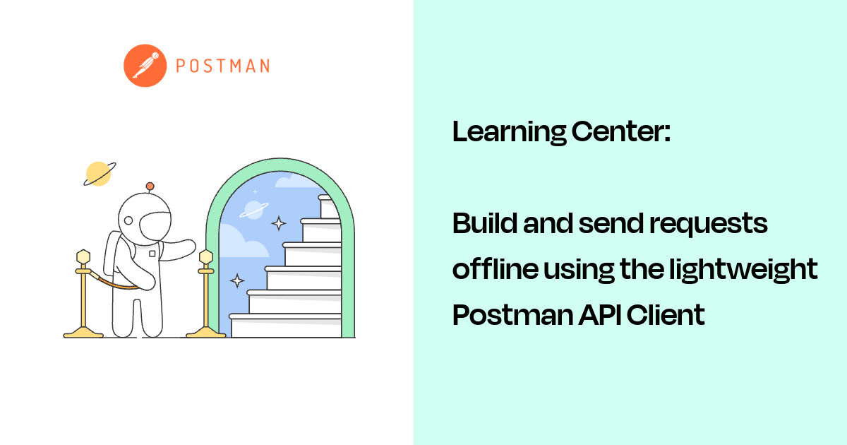 Using Postman Offline